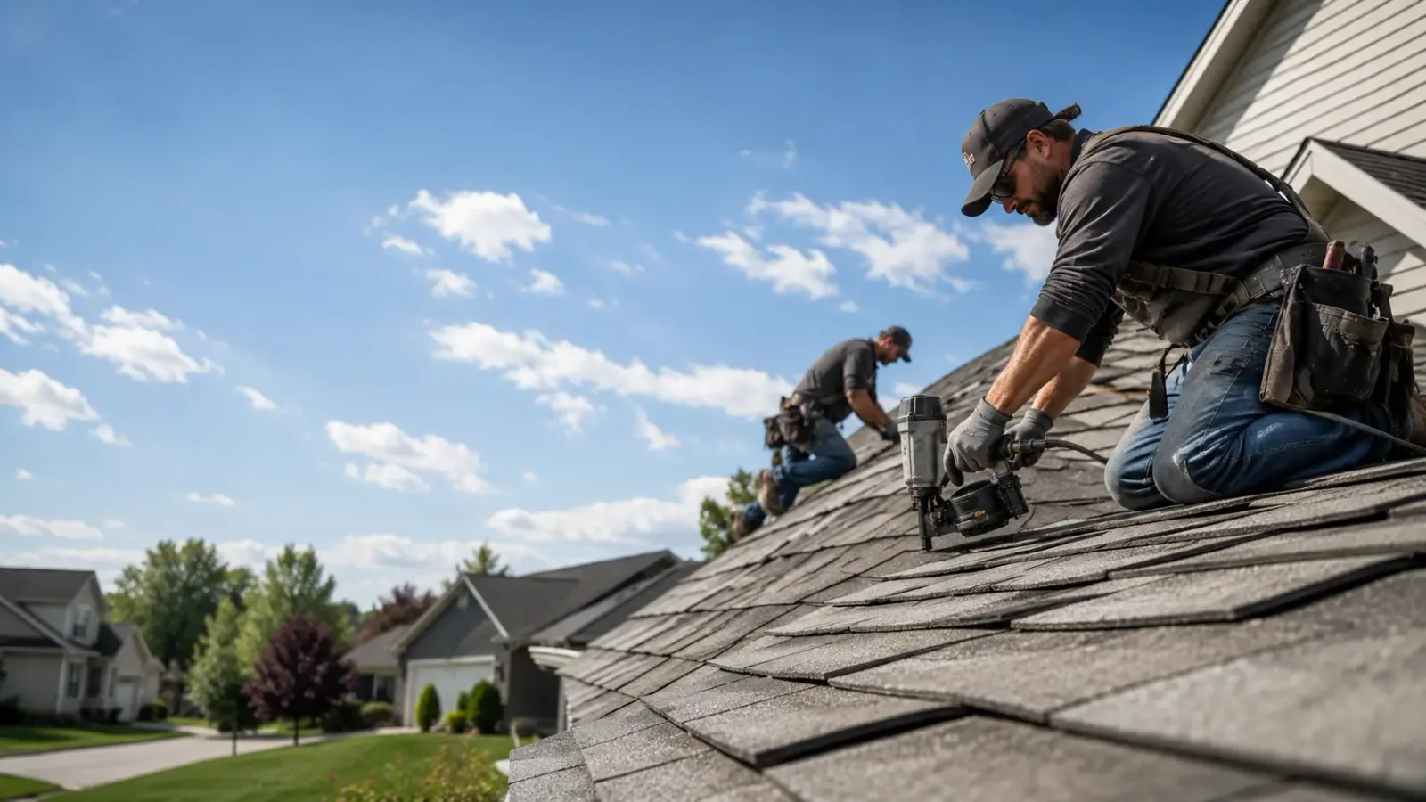 Storm Damage Roof Repair in Sidman, PA near me